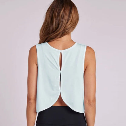 Solid Sports Suspender Top