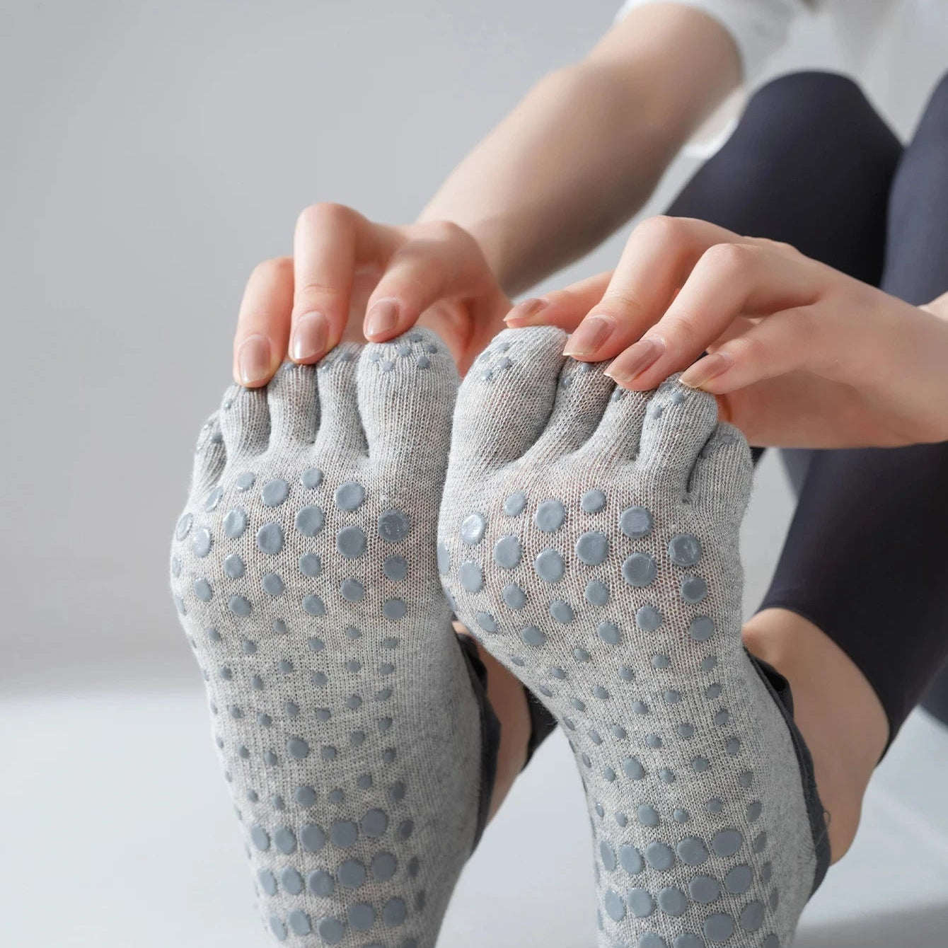 ToeGrip Anti-Slip Pilates Socks