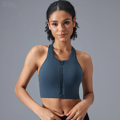 ZipFlex High-Impact Sports Bra
