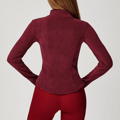 CozyFleece Warm Yoga Jacket