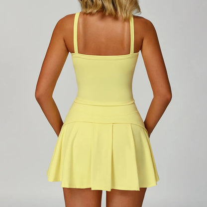 A-Line Tennis Skirt with Pockets