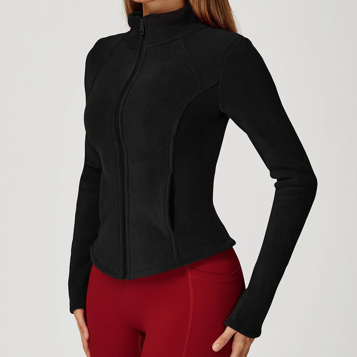 CozyFleece Warm Yoga Jacket