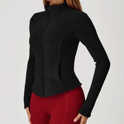 CozyFleece Warm Yoga Jacket