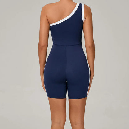 MonoFlex One-Shoulder Tennis Jumpsuit