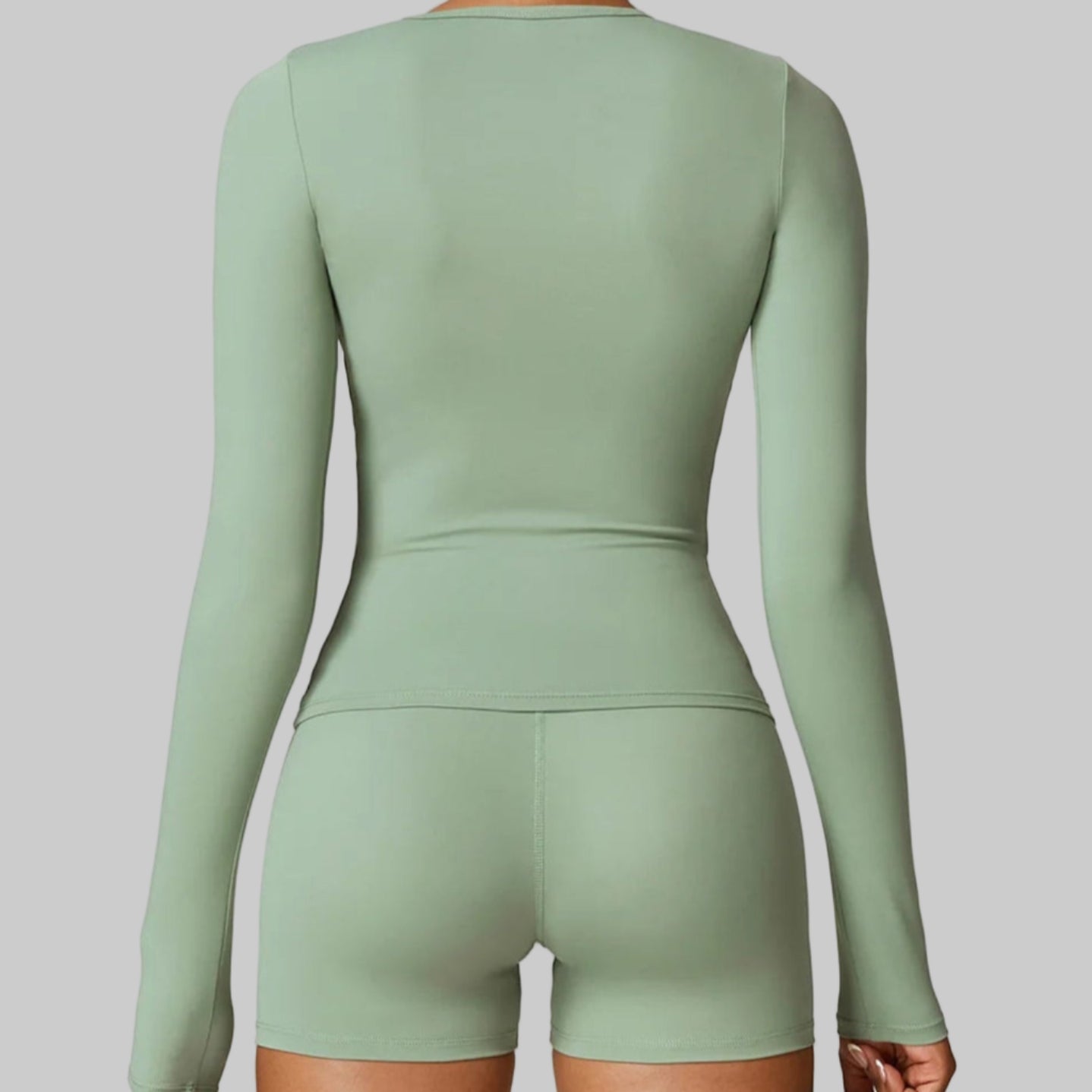 Long Sleeve Dry-Fit Workout Set