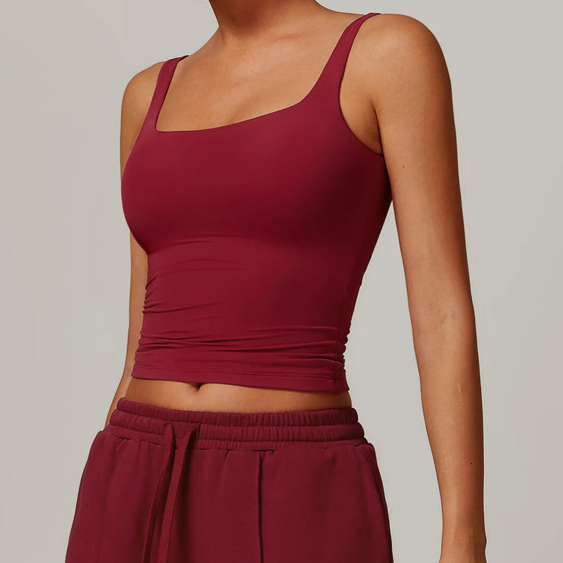 Crop Top Quick-Dry Fitness Shirt