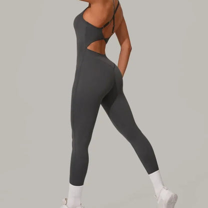Women’s High-Waist Butt-Lifting Workout Bodysuit