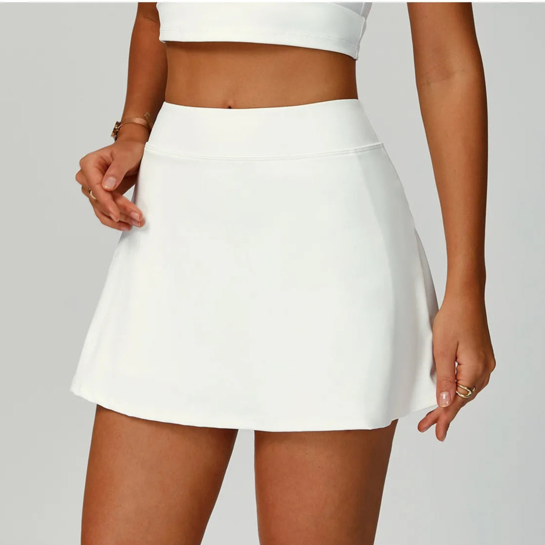 A-Line Tennis Skirt with Pockets