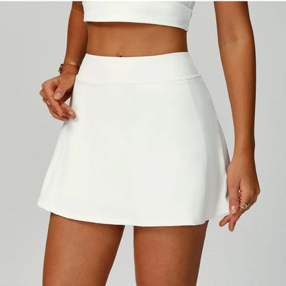 A-Line Tennis Skirt with Pockets