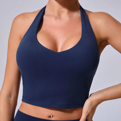 Padded Backless Sport Bra