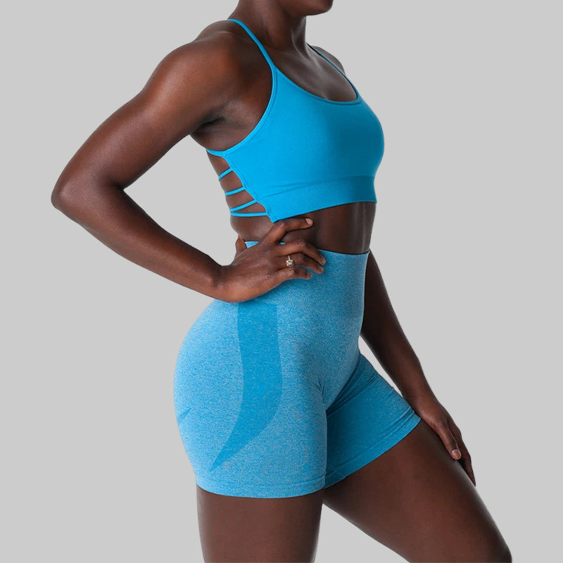 Seamless Sexy Back Padded Top