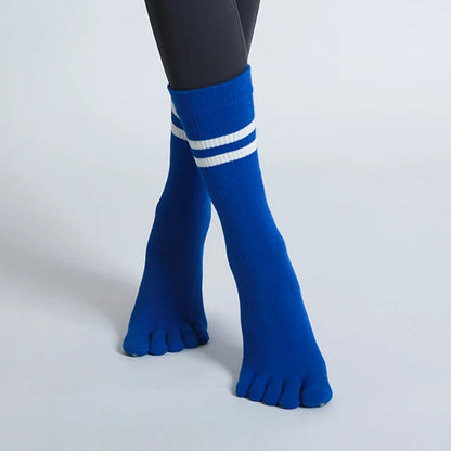 GripFit Five-Toe Yoga Socks