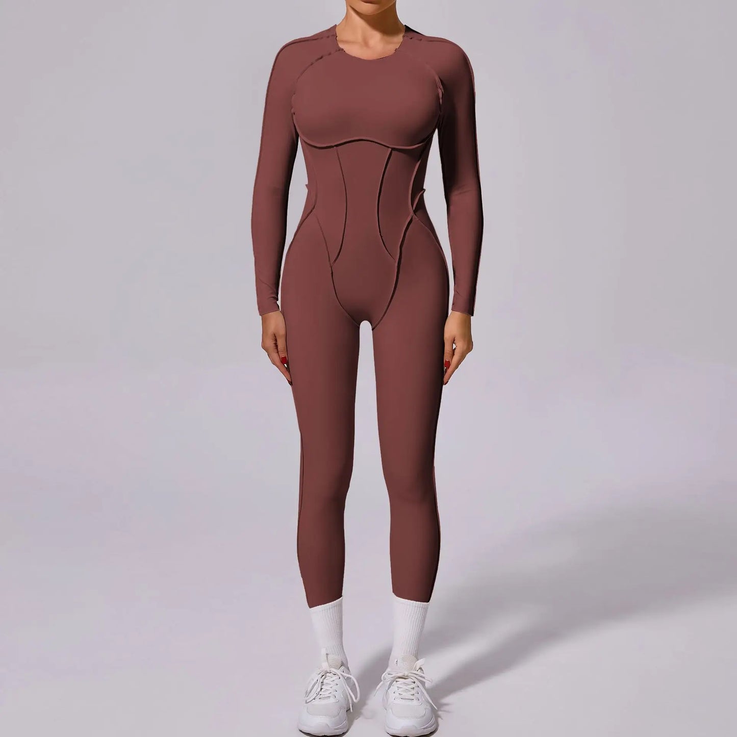 LunaFit Backless Yoga Jumpsuit
