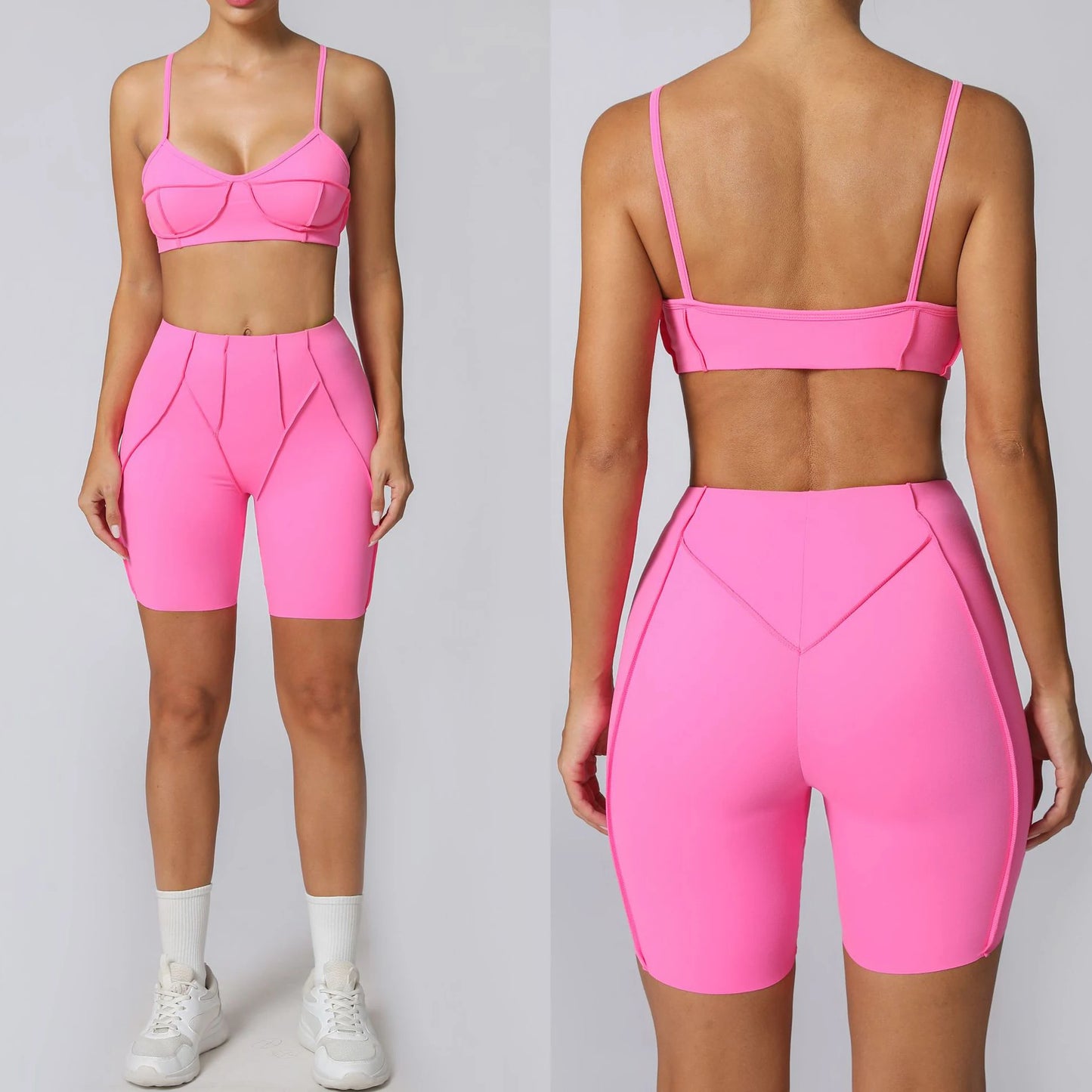 Push-Up Bra & Leggings Yoga Set