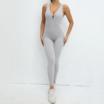 Tight Fit Seamless Jumpsuit