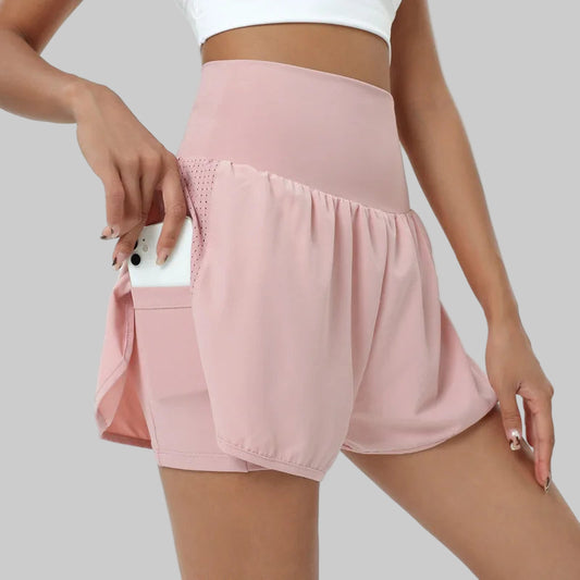 PowerStride High-Waist Shorts