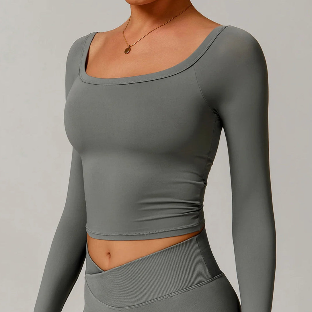 Fitness Top – Long-Sleeve Gym wear