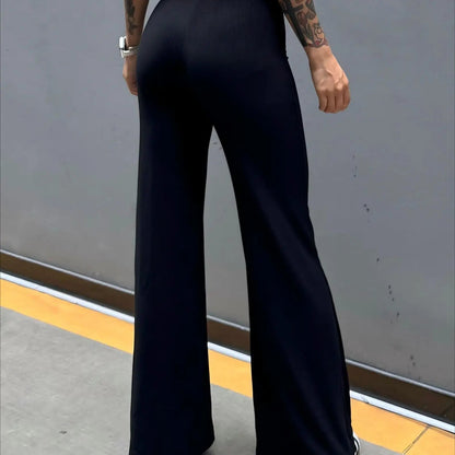 High-waisted booty-enhancing yoga pants