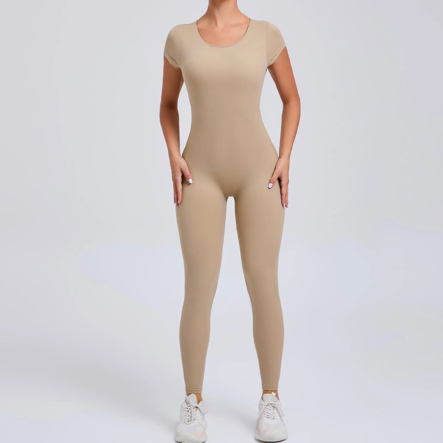 FlowSculpt Bodysuit – Yoga, Fitness & Cycling Ready