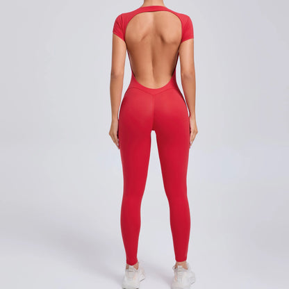 FlowSculpt Bodysuit – Yoga, Fitness & Cycling Ready