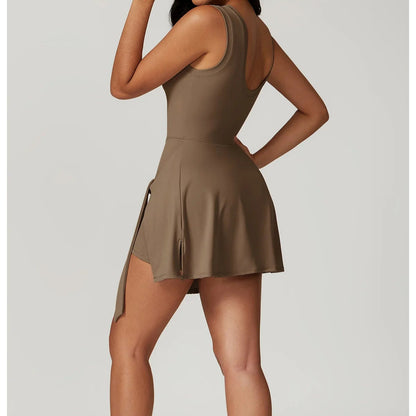 Padel & Yoga Sleeveless Romper Jumpsuit