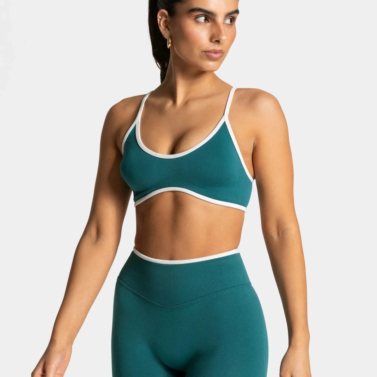 Adjustable High Support Sports Bra
