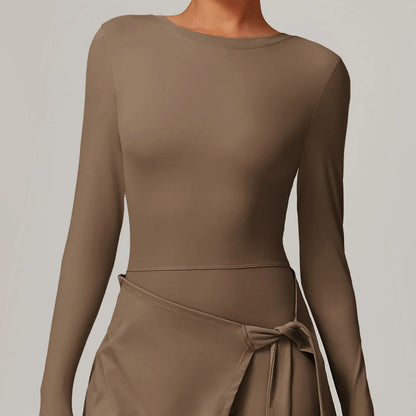 V-Back Fitness Jumpsuit