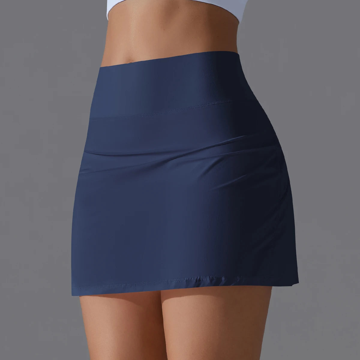 High Waist Breathable Sweat Skirt