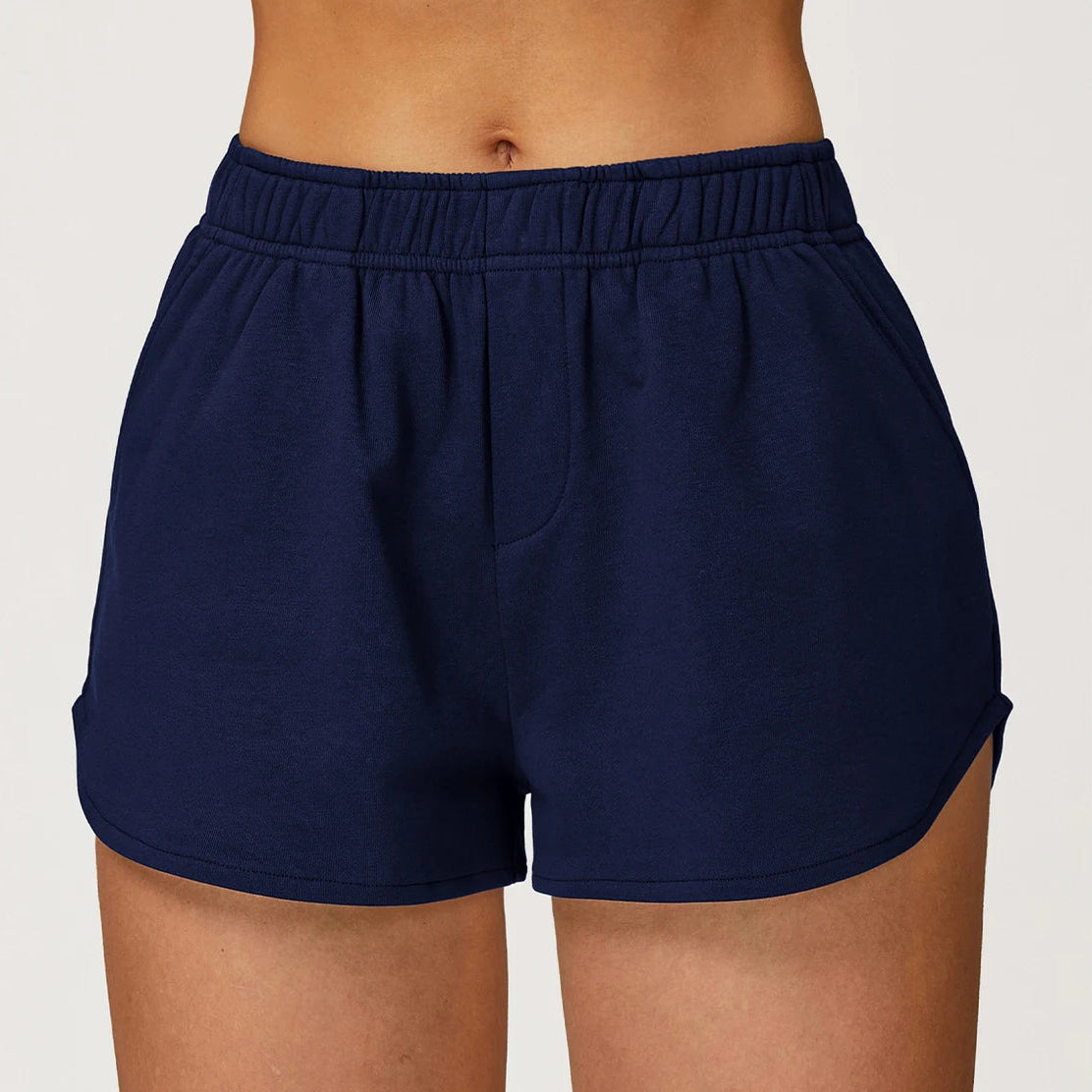 EaseFit Drawstring Yoga Shorts