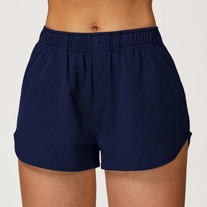 EaseFit Drawstring Yoga Shorts