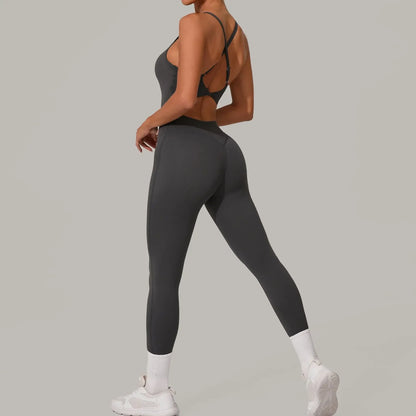Women’s High-Waist Butt-Lifting Workout Bodysuit