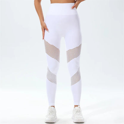 Seamless Hollow Yoga Leggings
