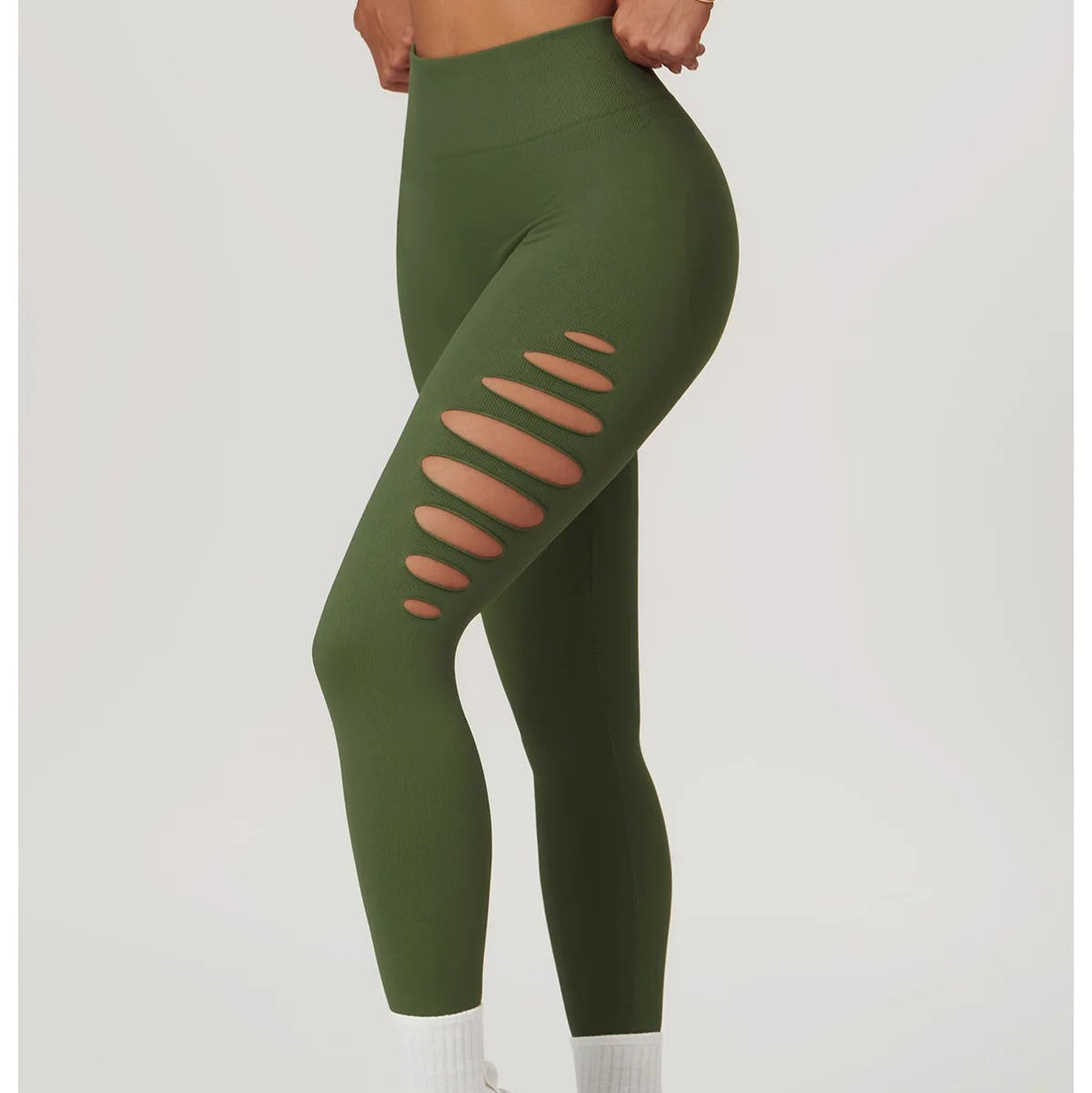 Hot Shot Leggings – High-Waist Fit with Flirty Cut-Outs