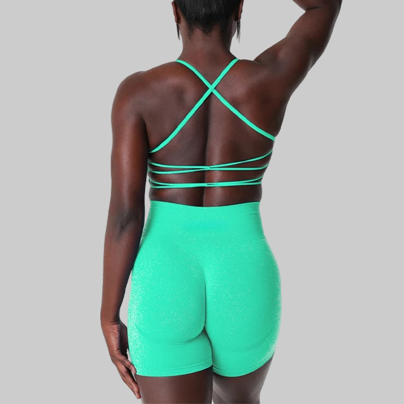 Seamless Sexy Back Padded Top