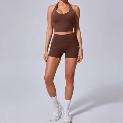 Padded Backless Sport Bra