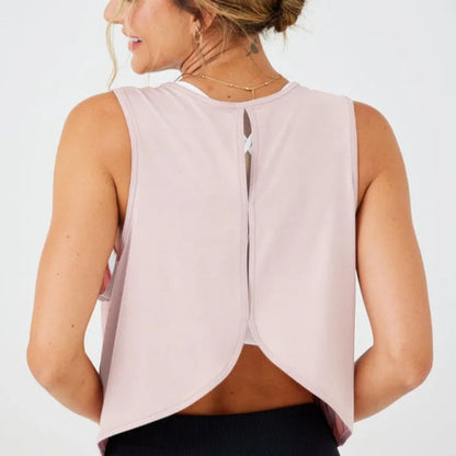 Solid Sports Suspender Top