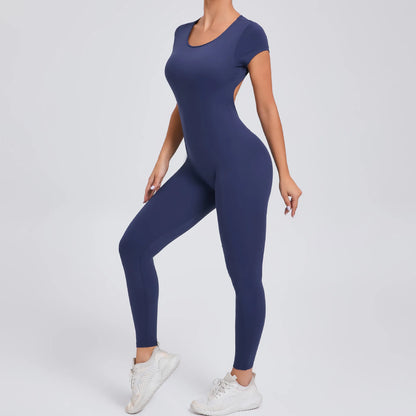FlowSculpt Bodysuit – Yoga, Fitness & Cycling Ready