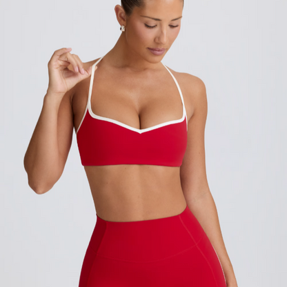 Stylish Contrast Activewear Set