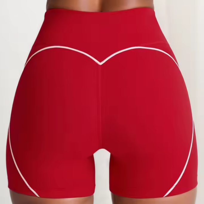 Bold & Sleek Contrast Activewear Ensemble