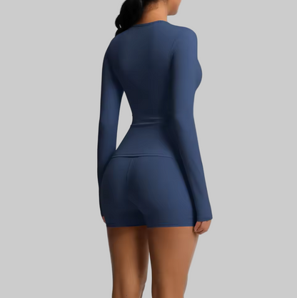 Long Sleeve Dry-Fit Workout Set