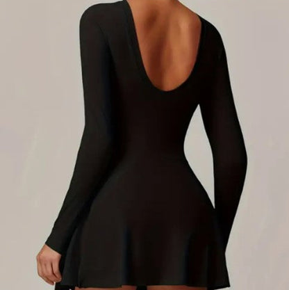 V-Back Fitness Jumpsuit