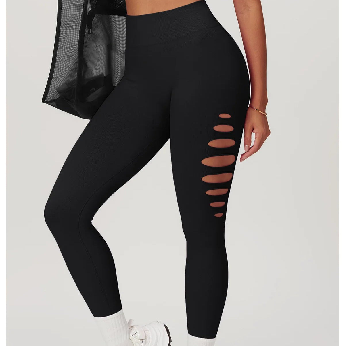 Hot Shot Leggings – High-Waist Fit with Flirty Cut-Outs