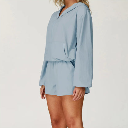 Outdoor UV-Resistant Quick-Dry Hooded Jacket