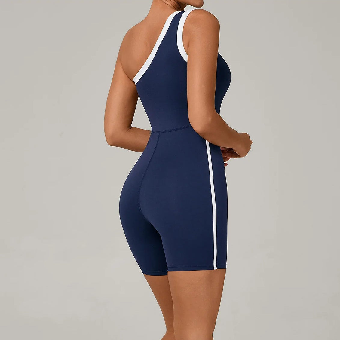 MonoFlex One-Shoulder Tennis Jumpsuit