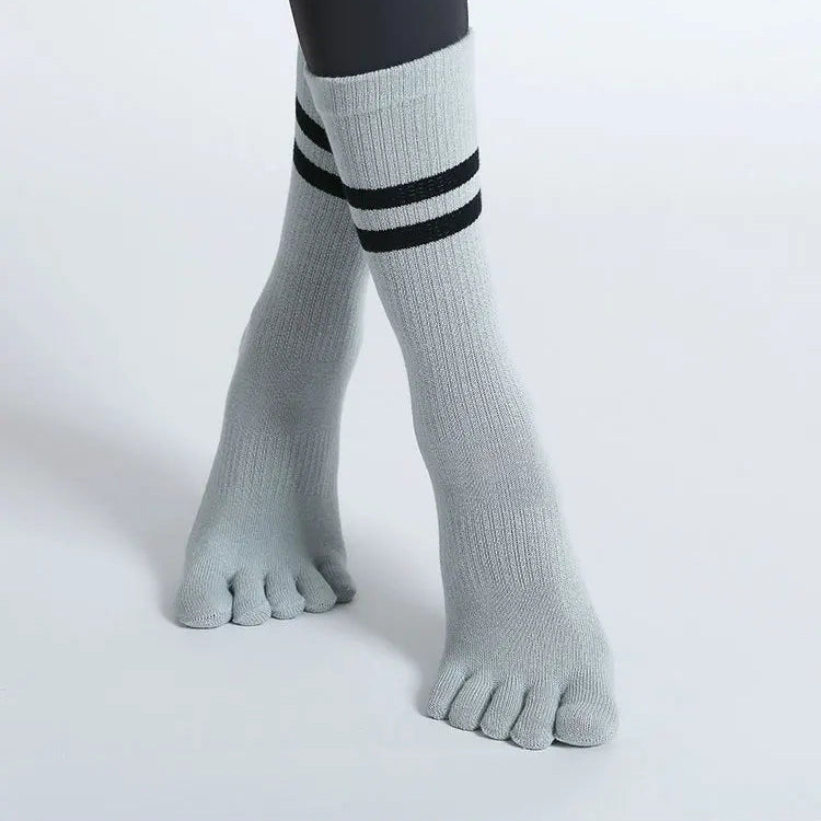 GripFit Five-Toe Yoga Socks