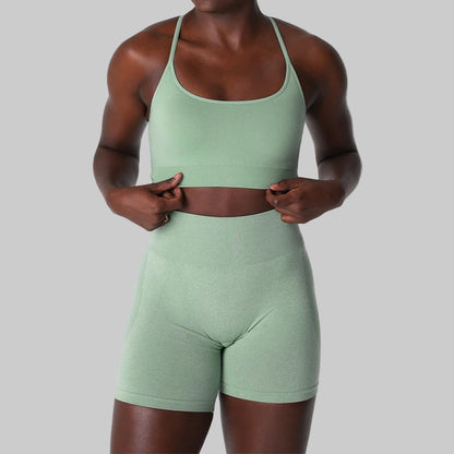 Seamless Sexy Back Padded Top