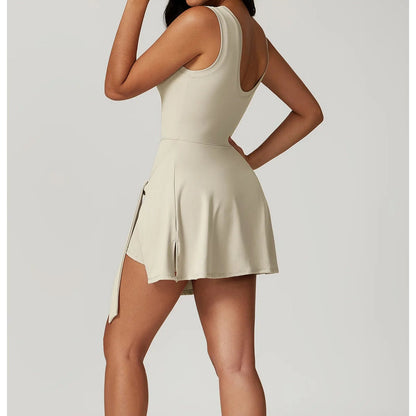 Padel & Yoga Sleeveless Romper Jumpsuit