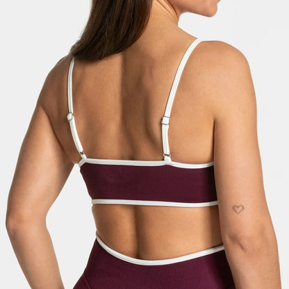 Adjustable High Support Sports Bra