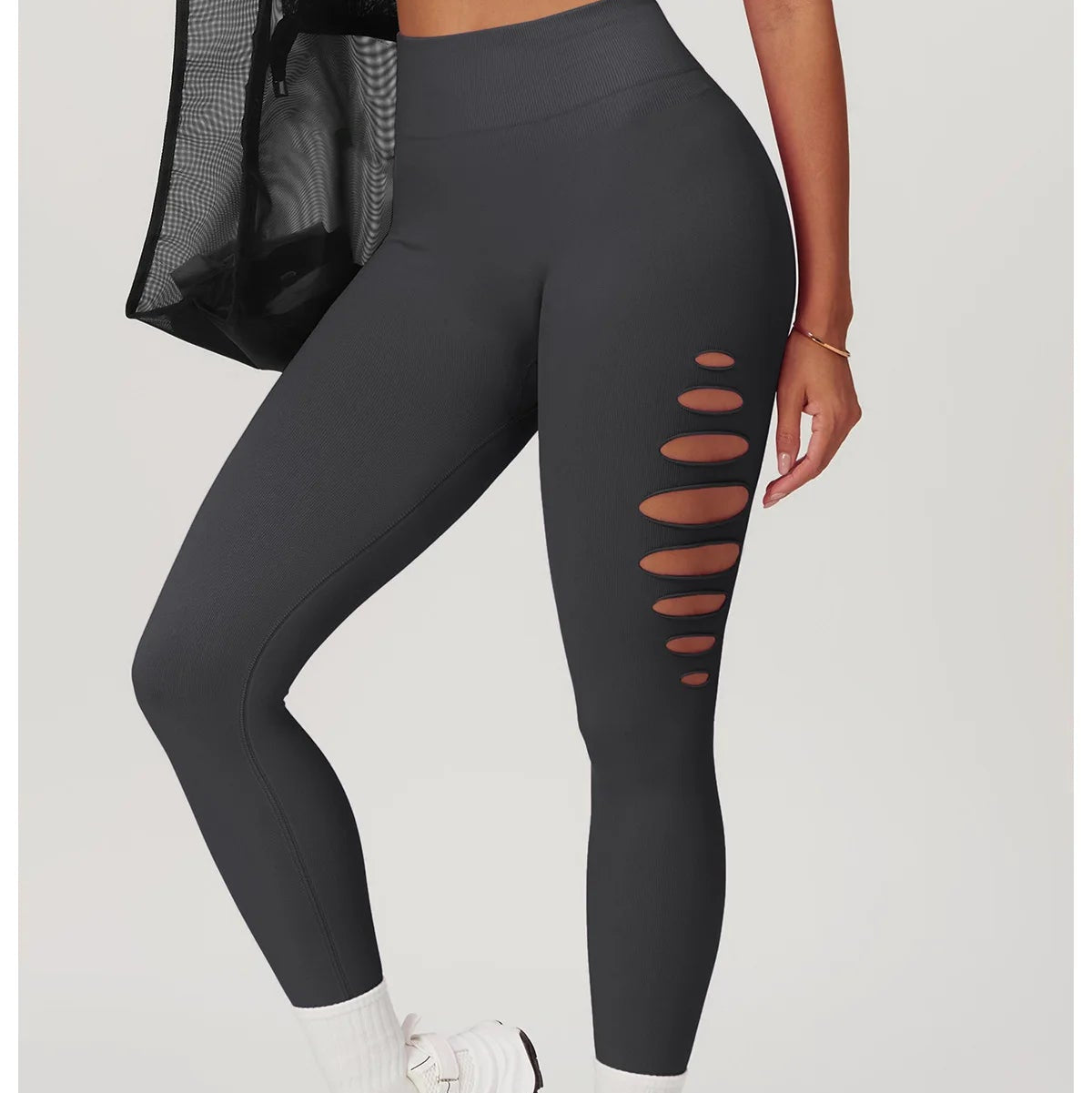 Hot Shot Leggings – High-Waist Fit with Flirty Cut-Outs