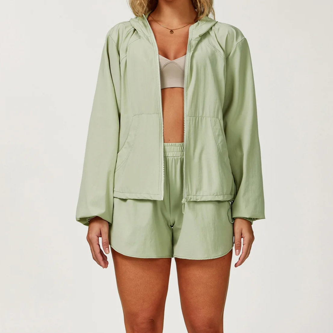 Outdoor UV-Resistant Quick-Dry Hooded Jacket